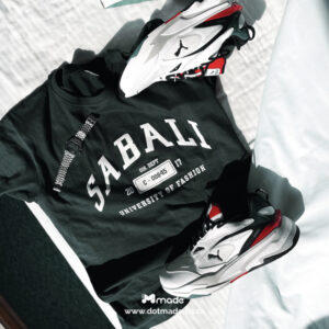 SABALI University of fashion t shirt - sneakers - puma - summer wear - clothing - street wear