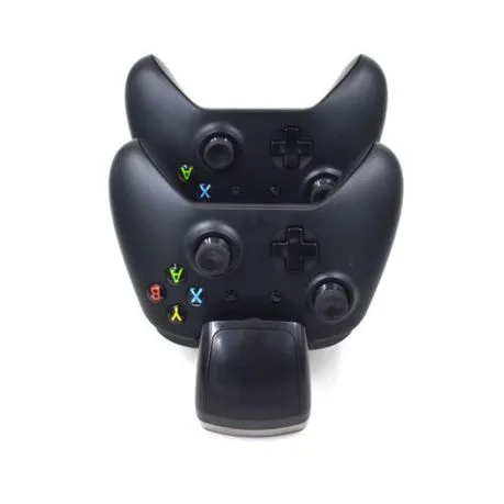 XBOX One Dual charging dock charger station stand ABS+ rechargeable replacement batteries.