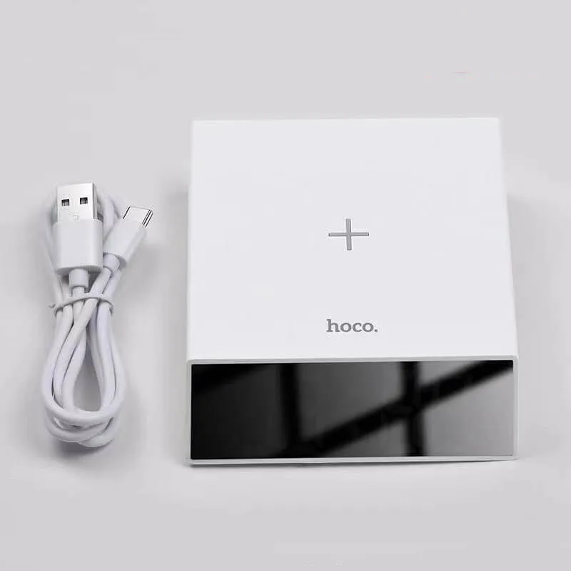 Clock With Wireless Charging 10W - Hoco - Image 7