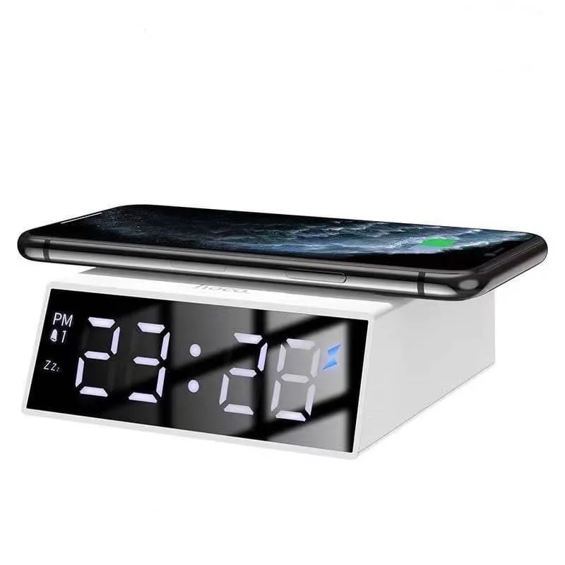 Hoco DCK1 Clock with wireless charging 10W