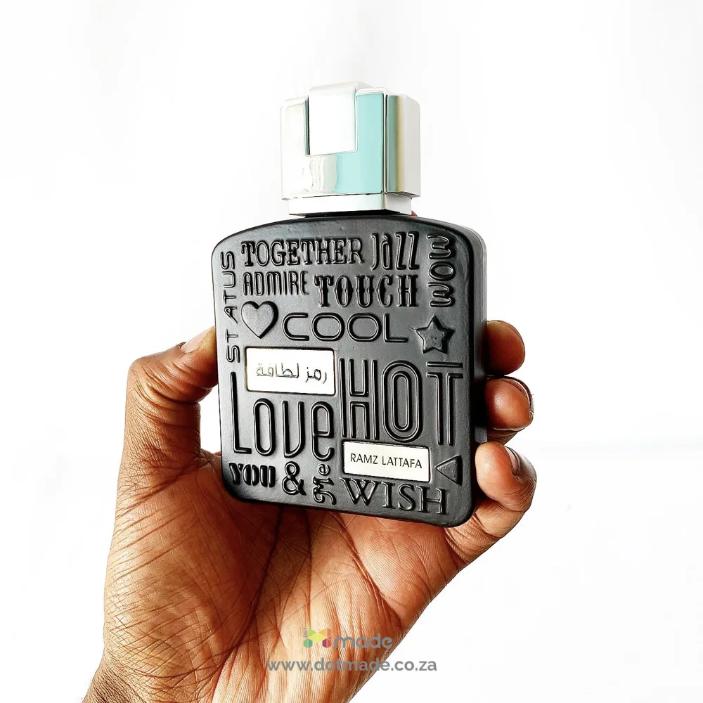 Ramz Lattafa Silver EDP perfume 100ml - dot made