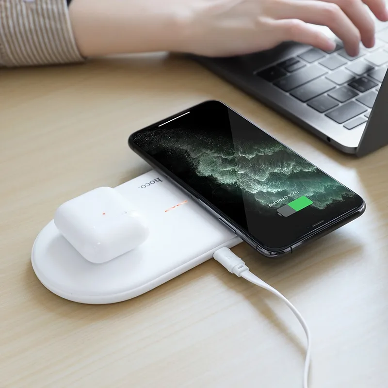 Hoco CW23 Dual power wireless charger 5W / 7.5W / 10W