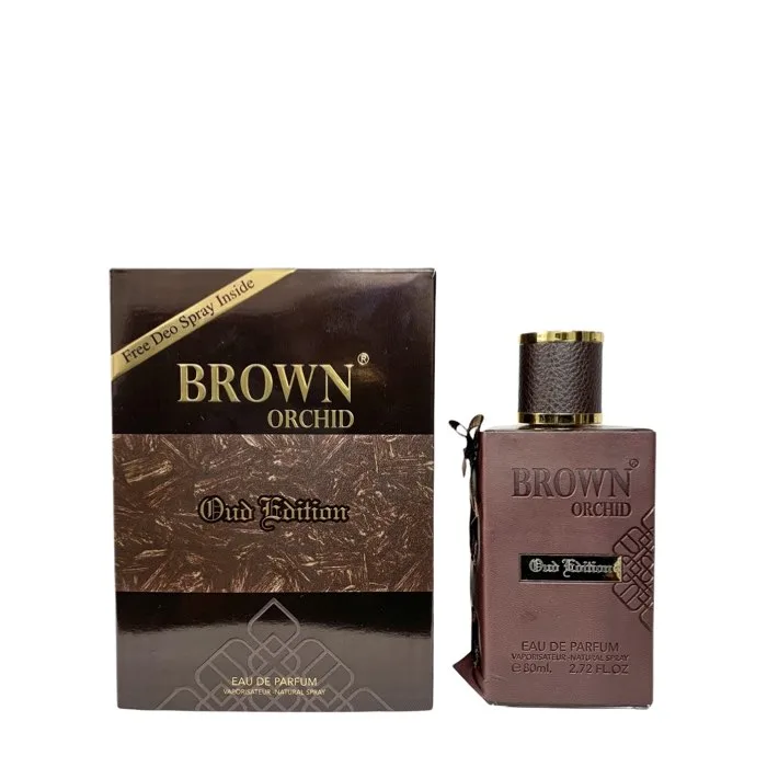 Brown Orchid Oud edition Eau De Parfum 80ml - fragrance world