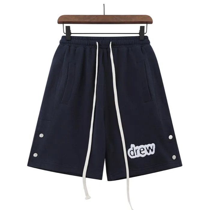 Drew DK05 Midnight Blue Cotton Shorts