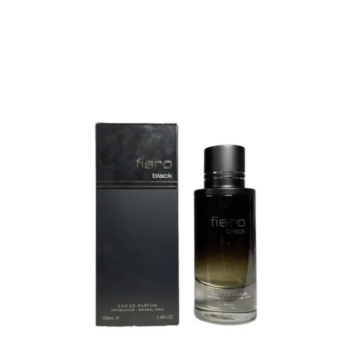 Fiero Black Eau De Parfum 100ml - Fragrance World