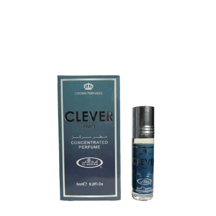 Al-Rehab Clever Man oil perfume 6ml - Crown Perfumes
