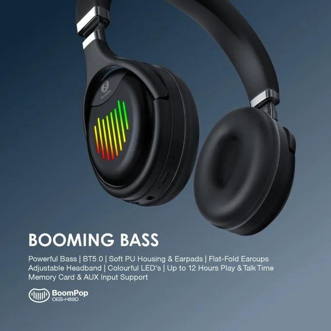 Oraimo OEB-H89D Booming Bass Bluetooth wireless headphones