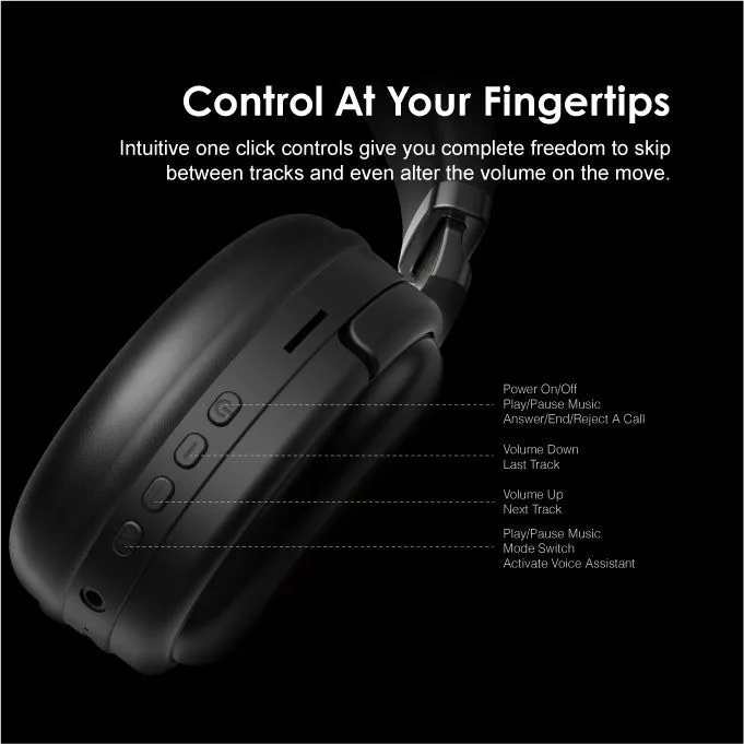 Oraimo OEB-H89D Booming Bass Bluetooth wireless headphones