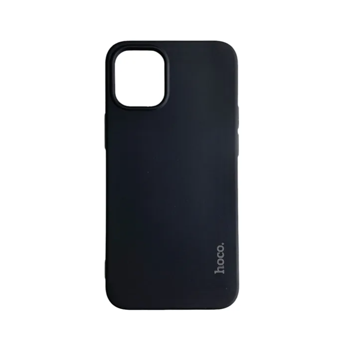 Hoco iPhone 12 Mini Liquid Silicone Black smartphone case