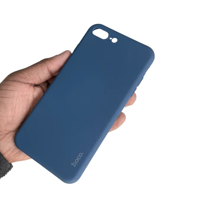 Hoco iPhone 7 Plus Liquid Silicone Dark Blue smartphone case