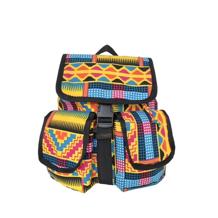 Kente African Explorer Backpack