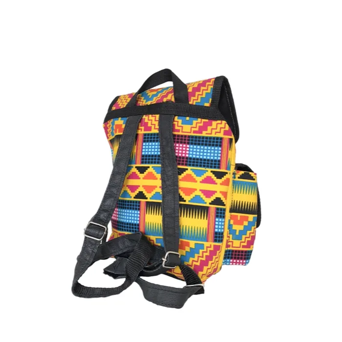 Kente African Explorer Backpack