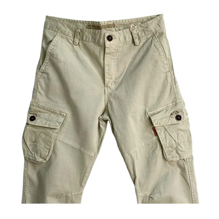 PeiPi 9363 Khaki Cargo jogger pants