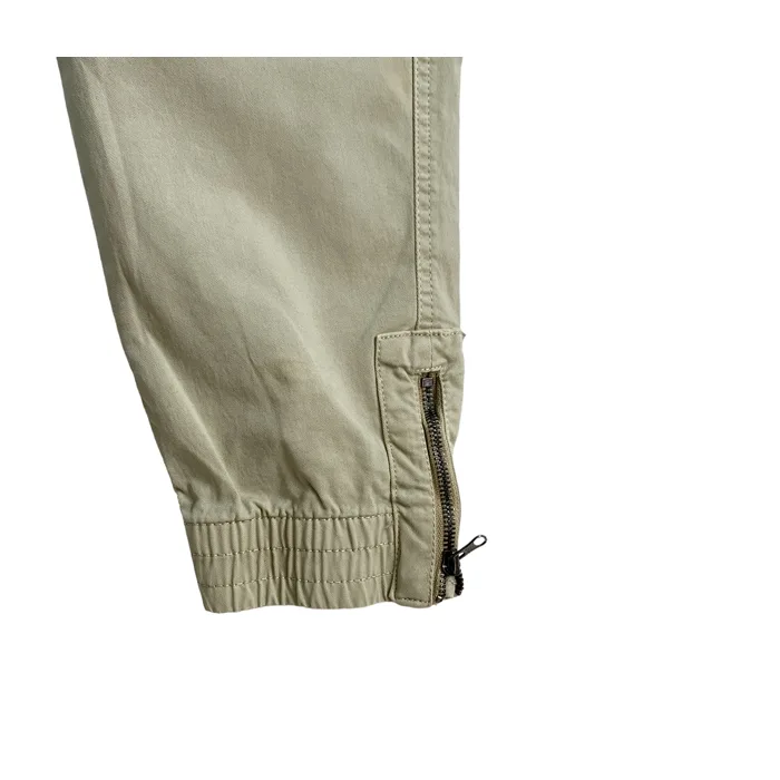 PeiPi 9363 Khaki Cargo jogger pants