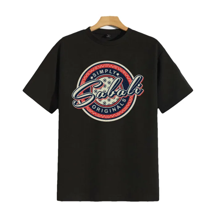 Sabali X Simply Originals Black crewneck t-shirt