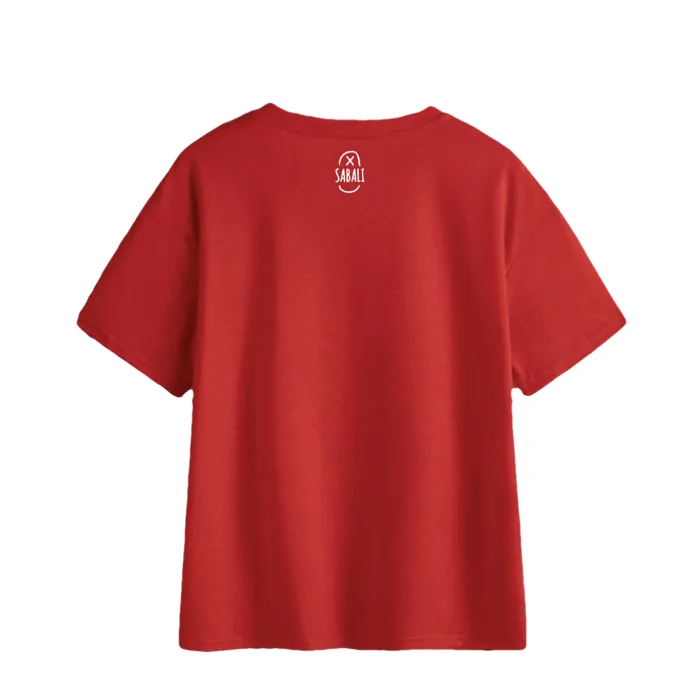 Sabali X Simply Originals Red crewneck t-shirt