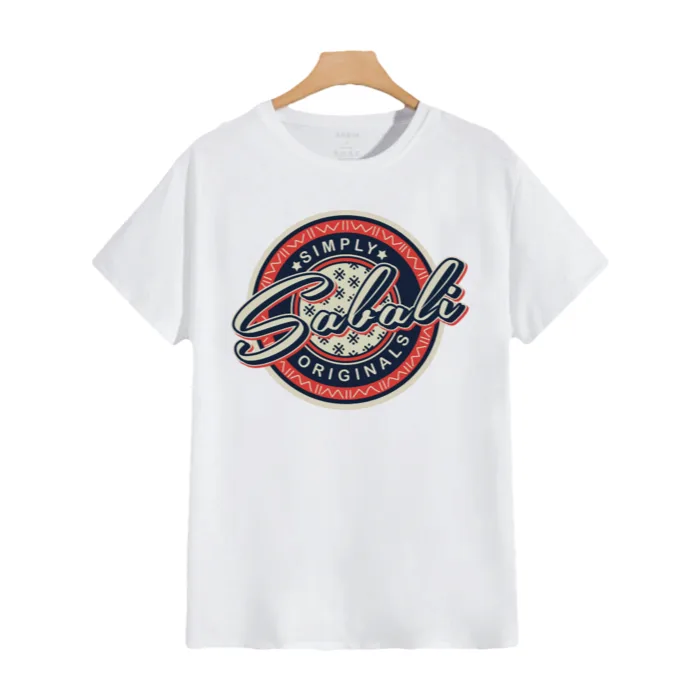 Sabali X Simply Originals White crewneck t-shirt