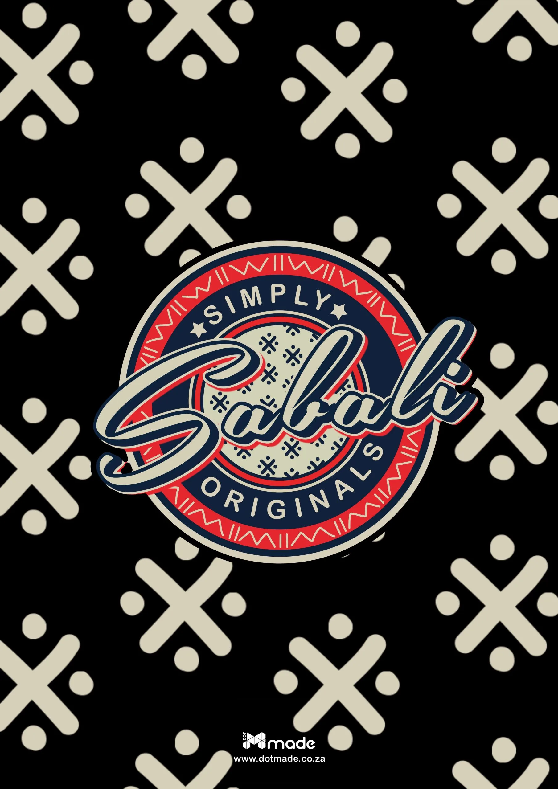 Sabali X Simply Originals wallpaper design - black - by Tim - Tshepang Mahlangu - dot made - mobile - iPhone - Samsung - Huawei