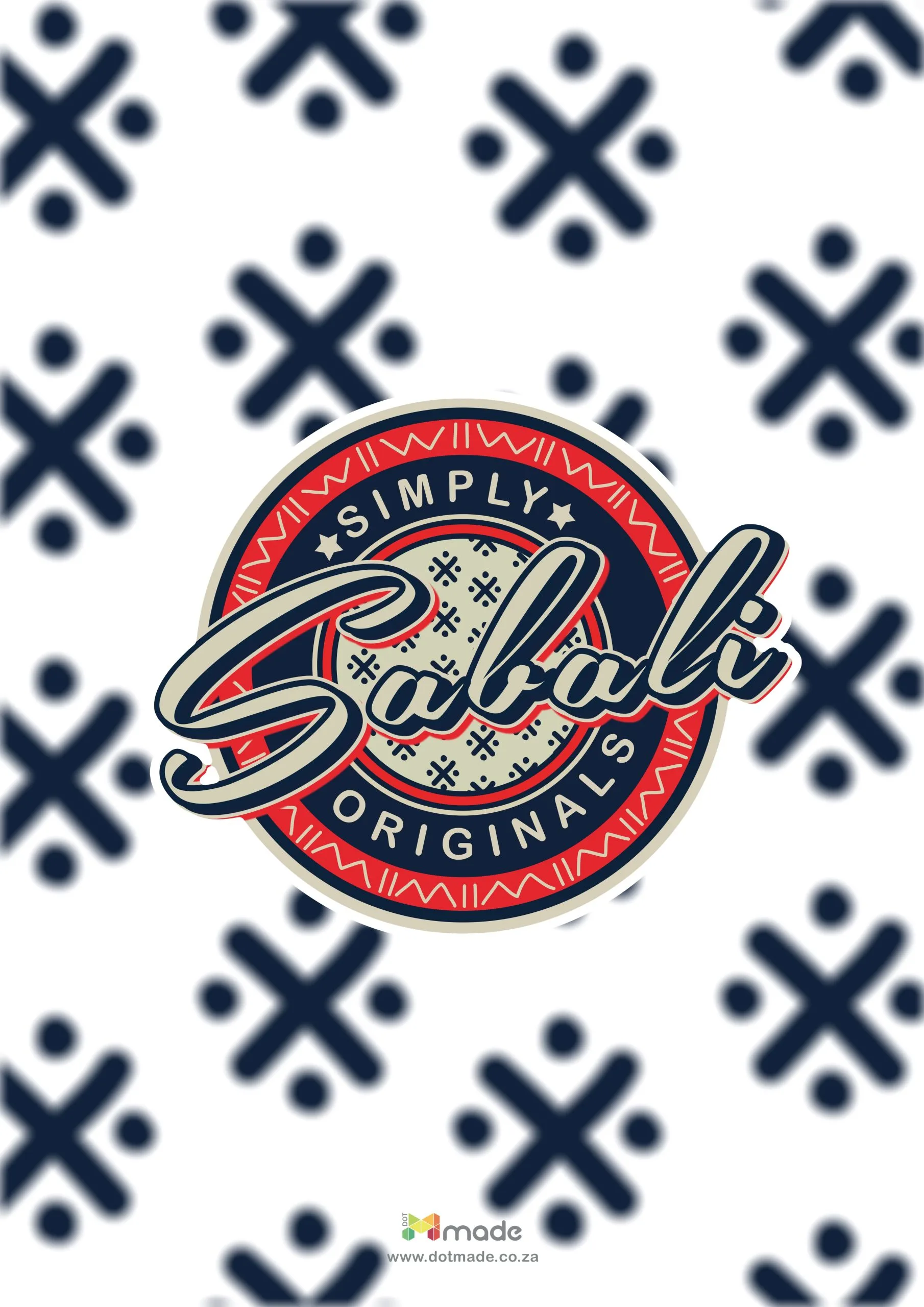 Sabali X Simply Originals wallpaper design - white - by Tim - Tshepang Mahlangu - dot made - mobile - iPhone - Samsung - Huawei