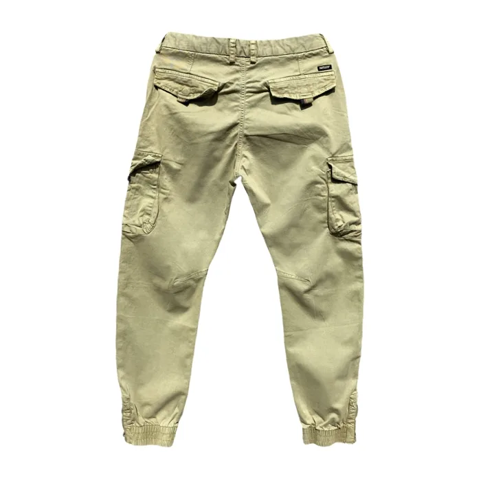 PeiPi 9391 Khaki Cargo jogger pants