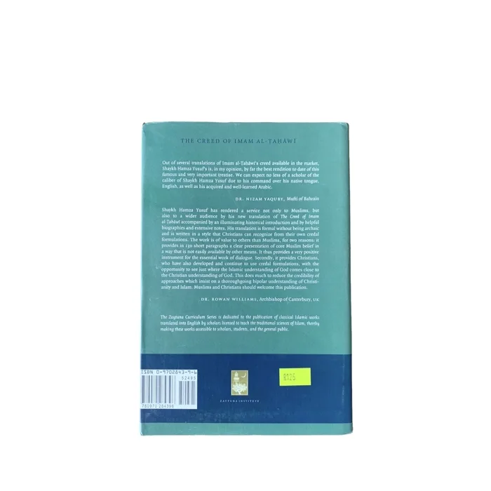 The Creed Of Imam Al-Tahawi Translated by Hamza Yusuf