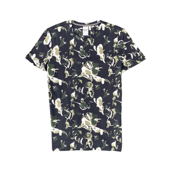 REFILL Tobias TSS Green T-shirt