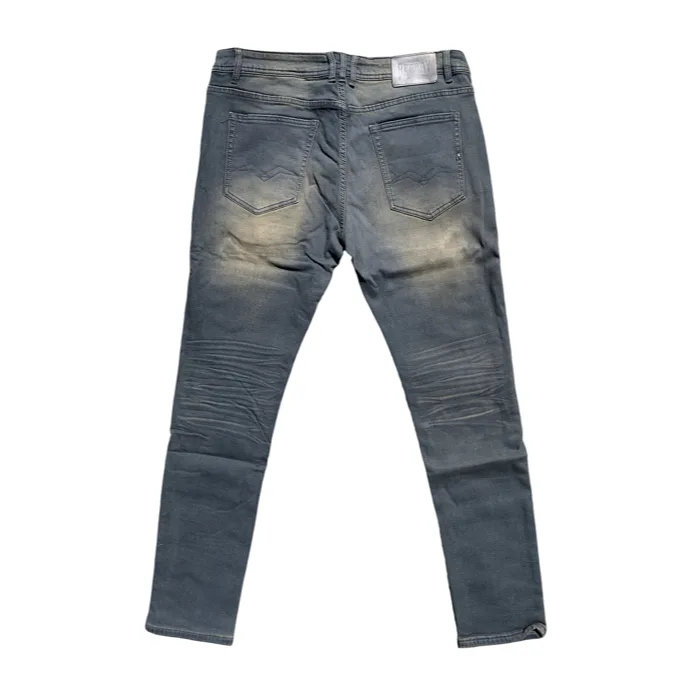 REPLAY RE9116H Midnight Blue Stretch Denim Jeans
