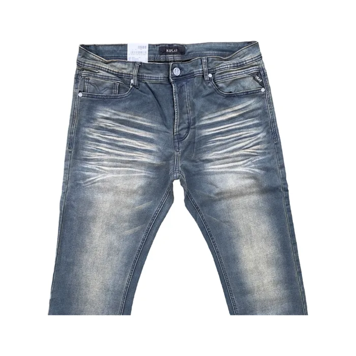 Whiskey Wash Denim Jeans by Replay