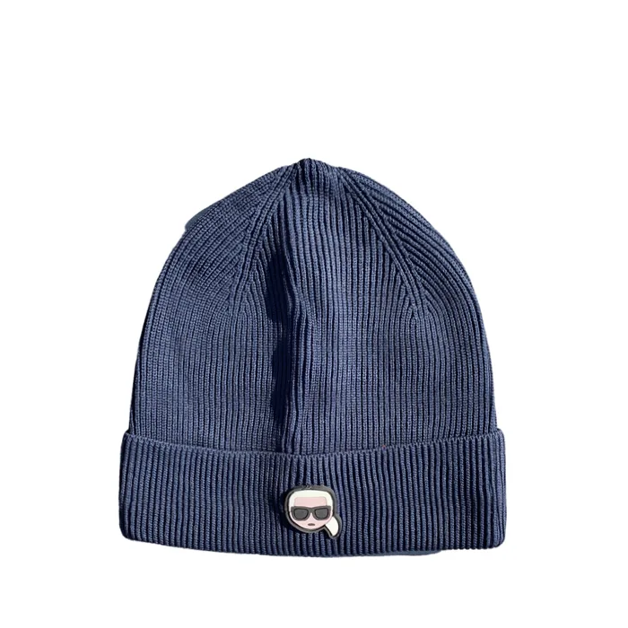 KL23 iKonik Cartoon Logo Navy Beanie