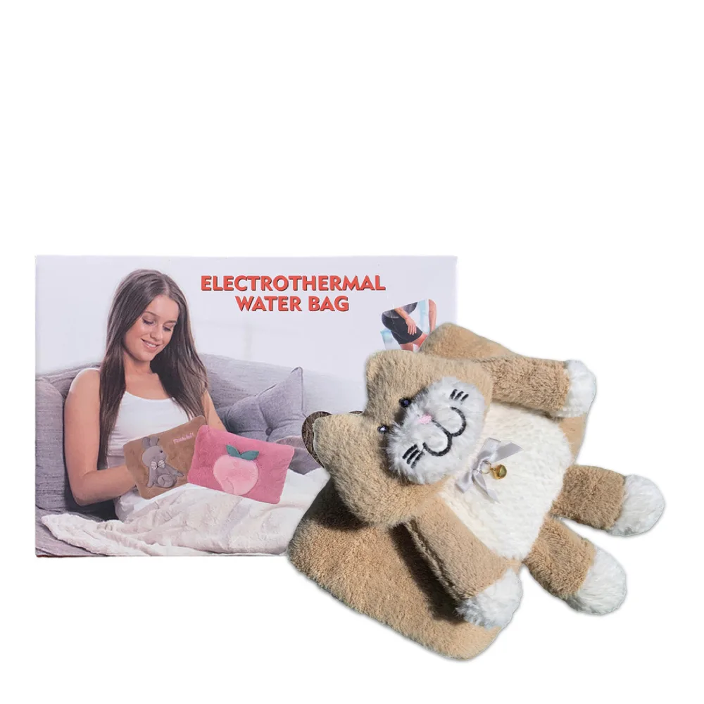 Electrothermal Brown Hot-Water Bag