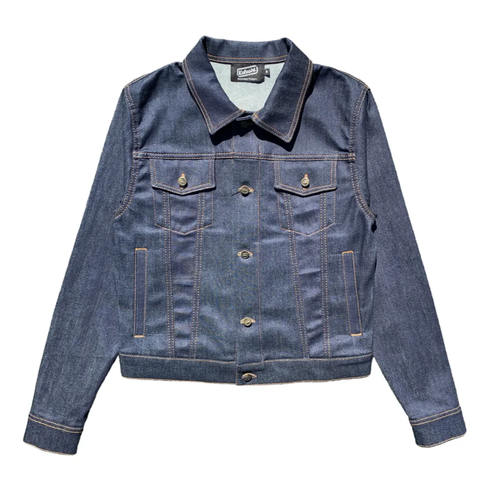Midnight Copper Women's Trucker Denim Jacket - Kalushi