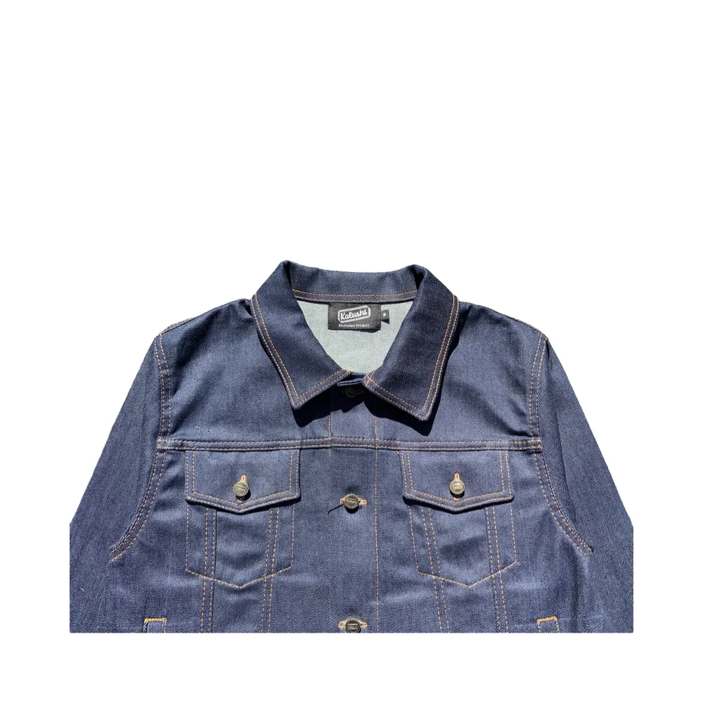 Midnight Copper Women's Trucker Denim Jacket - Kalushi