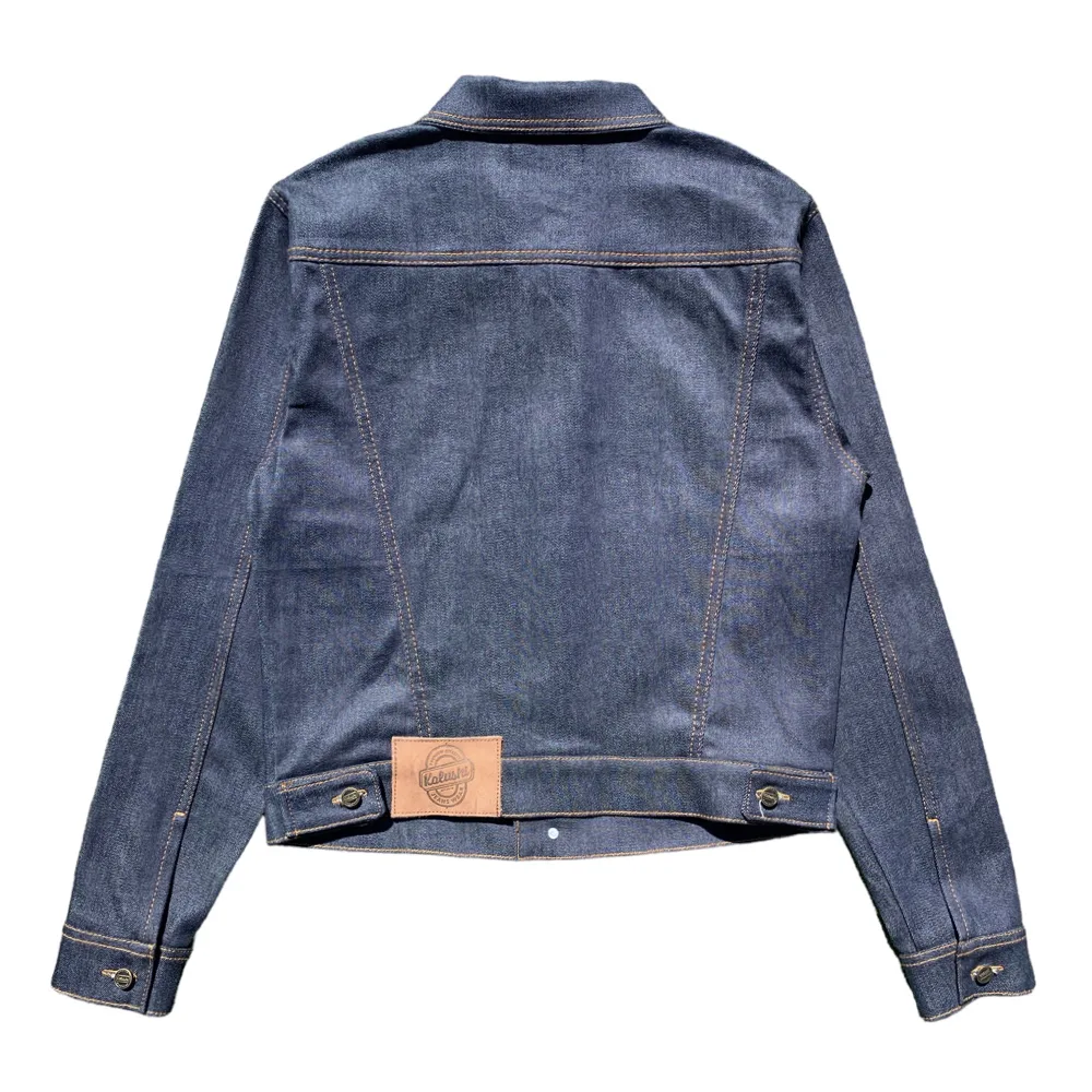 Midnight Copper Women's Trucker Denim Jacket - Kalushi