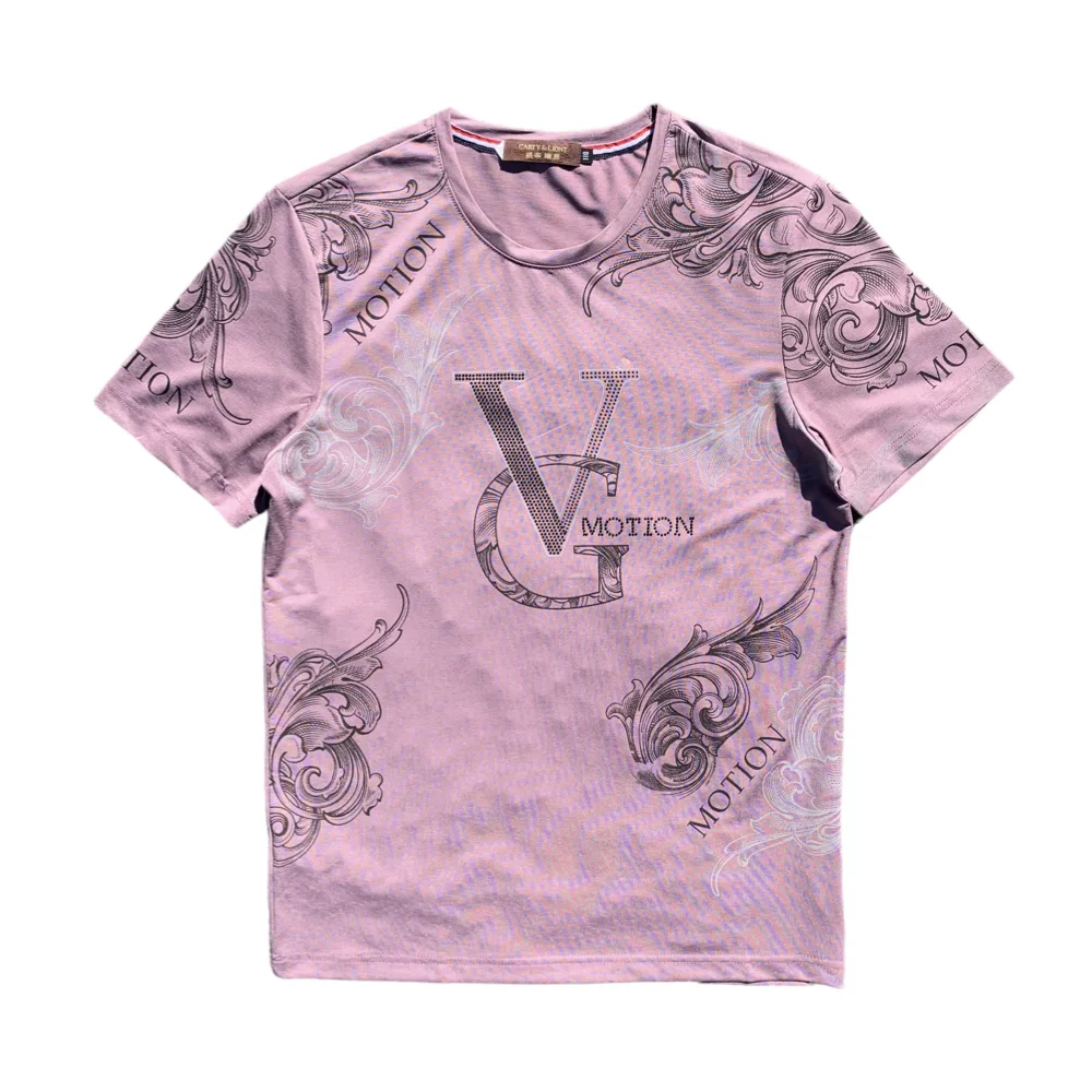 Carty & Liont VG Motion Purple Crewneck T-Shirt