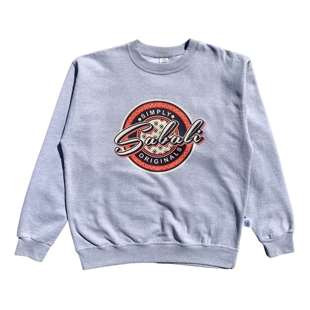 Sabali X Simply Originals Grey Crewneck Sweatshirt
