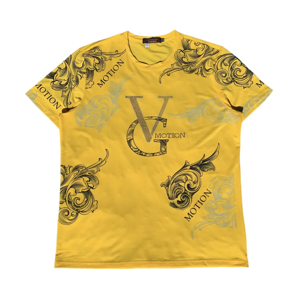 Carty & Liont VG Motion Yellow Crewneck T-Shirt