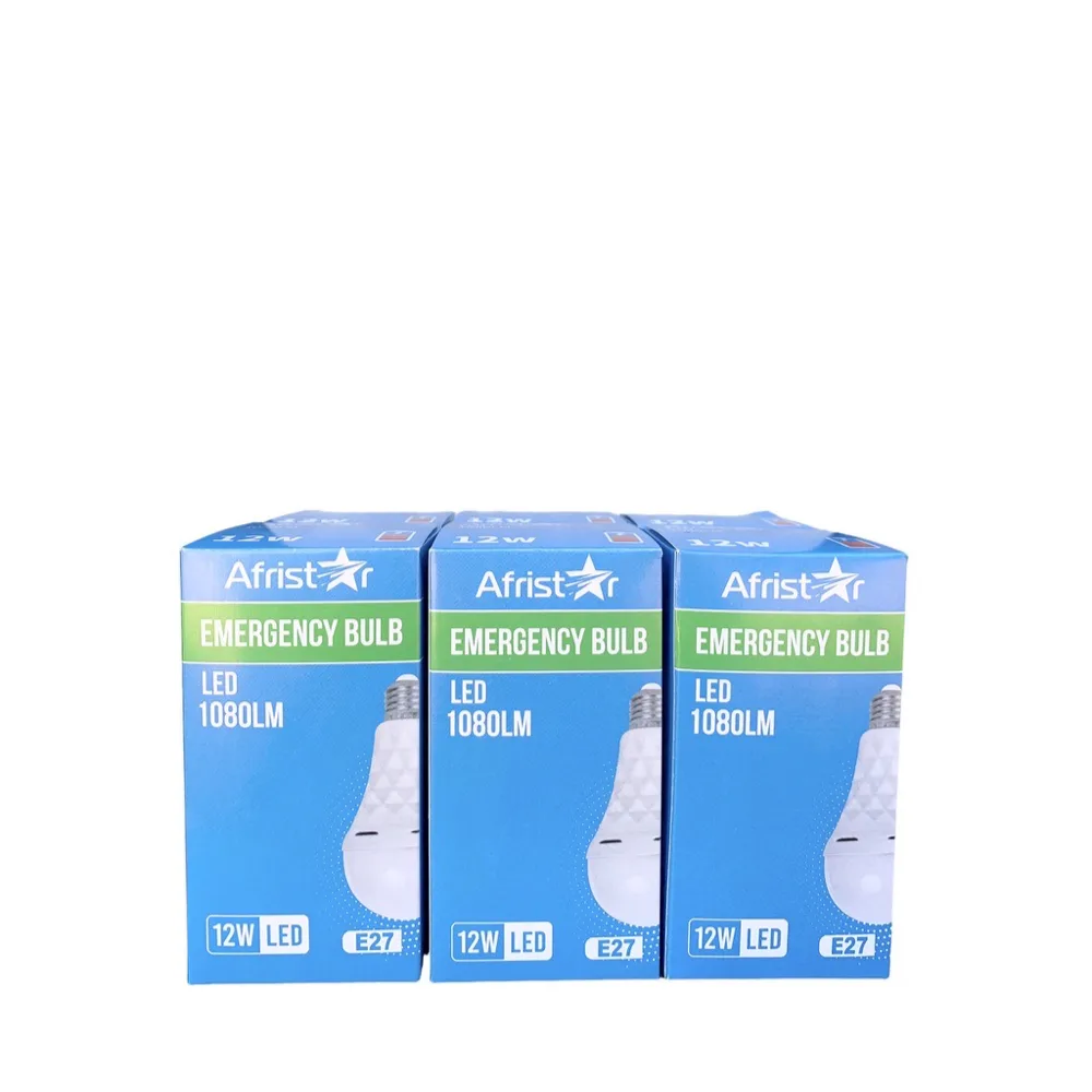 6-Pack Afristar Emergency Bulb LED 1080LM 12W