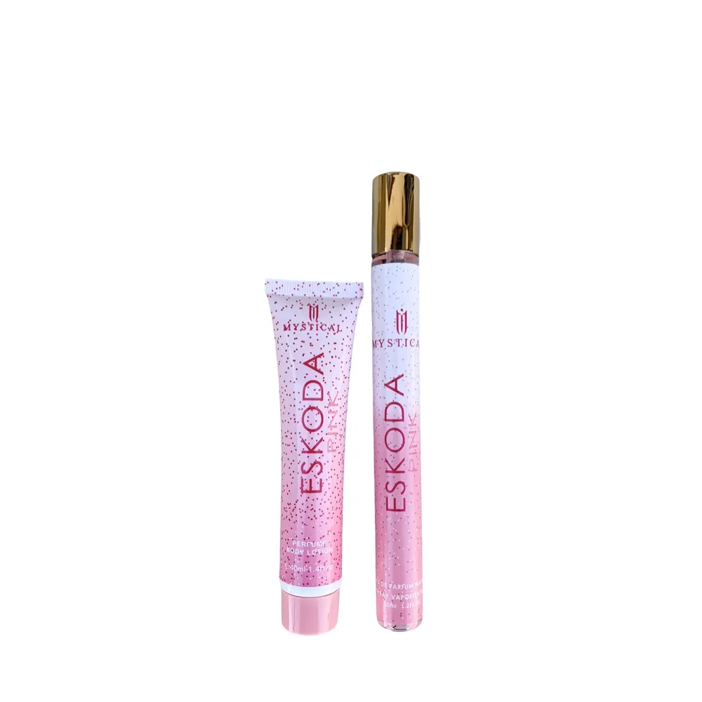 Eskoda Pink Body Lotion + Perfume Set by Mystical 