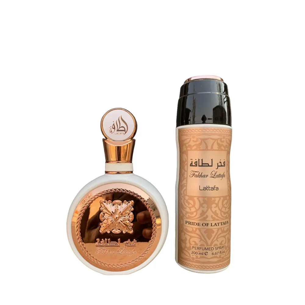 Fakhar Lattafa Rose Femme 2-in-1 Fragrance Combo Set