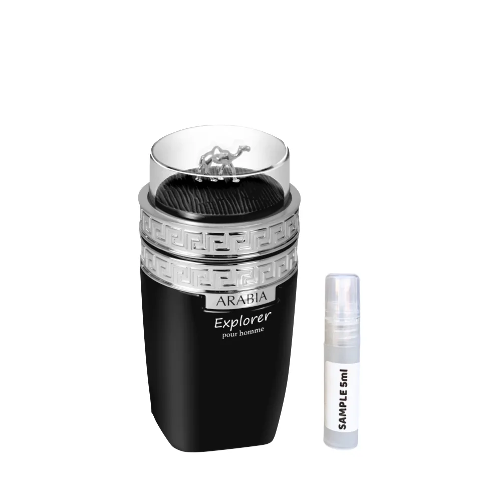 Arabia Explorer Pour Homme Eau De Toilette Sample - Emper Perfumes - Arabian Perfumes