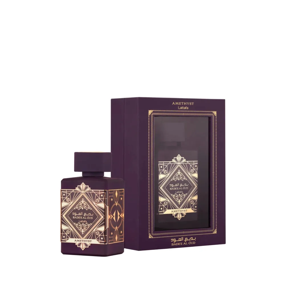 Lattafa Bade'e Al Oud Amethyst Eau De Parfum - Side Effect by Initio Parfums Prives - Arabian Perfumes - Dubai Perfumes