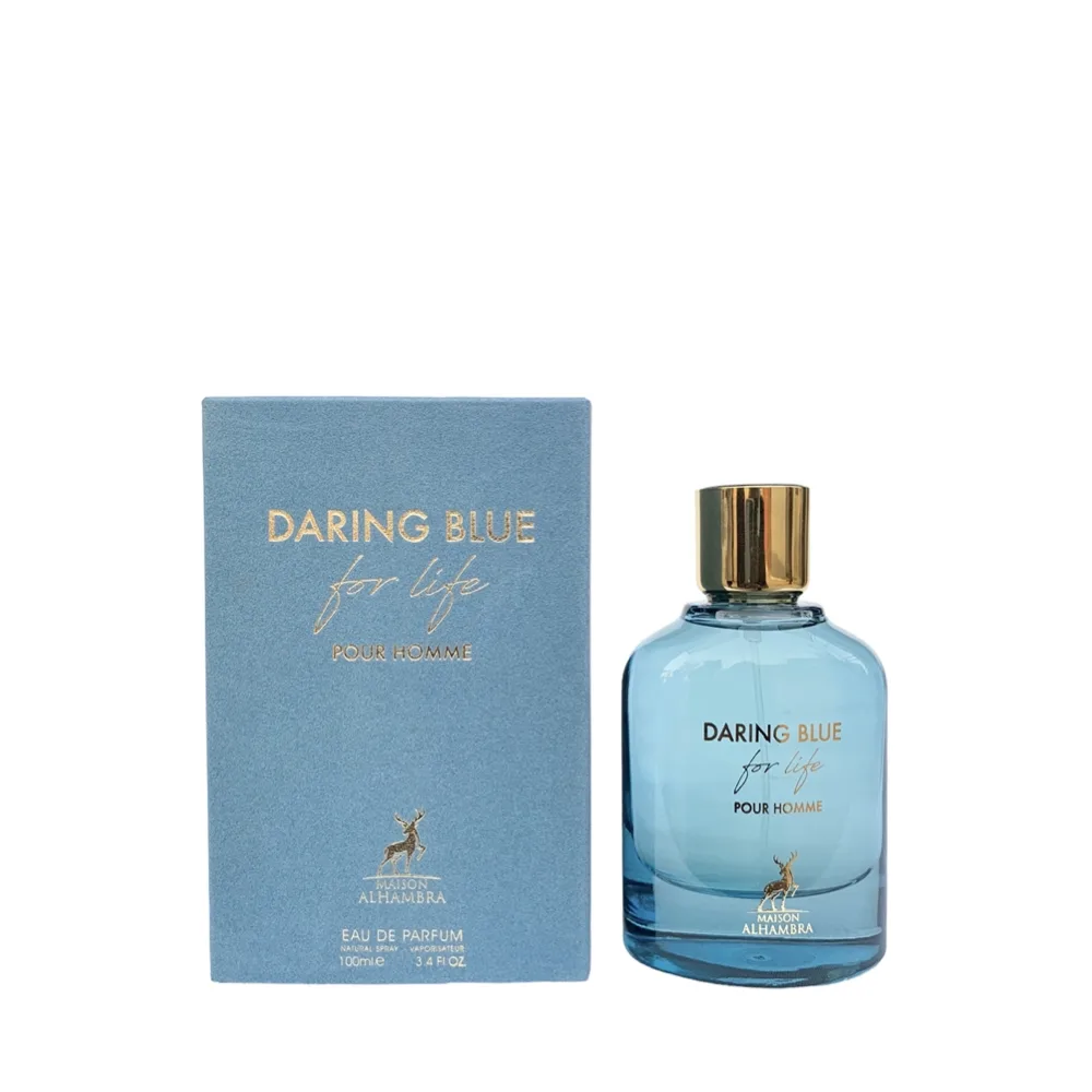 Maison Alhambra Daring Blue For Life Pour Homme Eau De Parfum - Light Blue Forever pour Homme by Dolce&Gabbana - Arabian Dubai Perfume