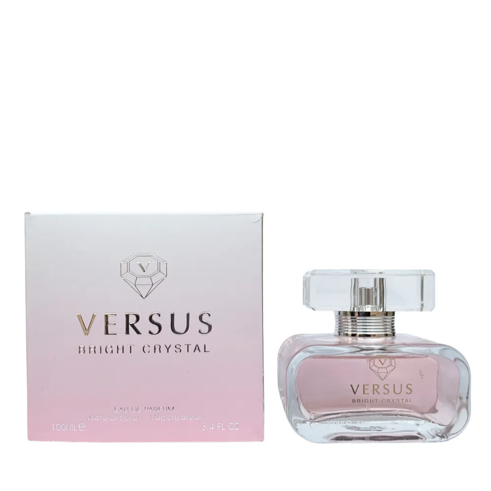 Fragrance World Versus Bright Crystal Eau De Parfum - Arabian Dubai Perfumes - Bright Crystal by Versace