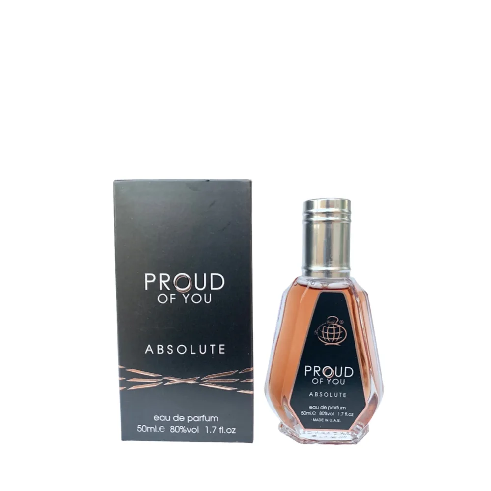 Fragrance World Proud Of You Absolute Eau De Parfum 50ml - Arabian Dubai Perfumes - DOT Made Fragrances
