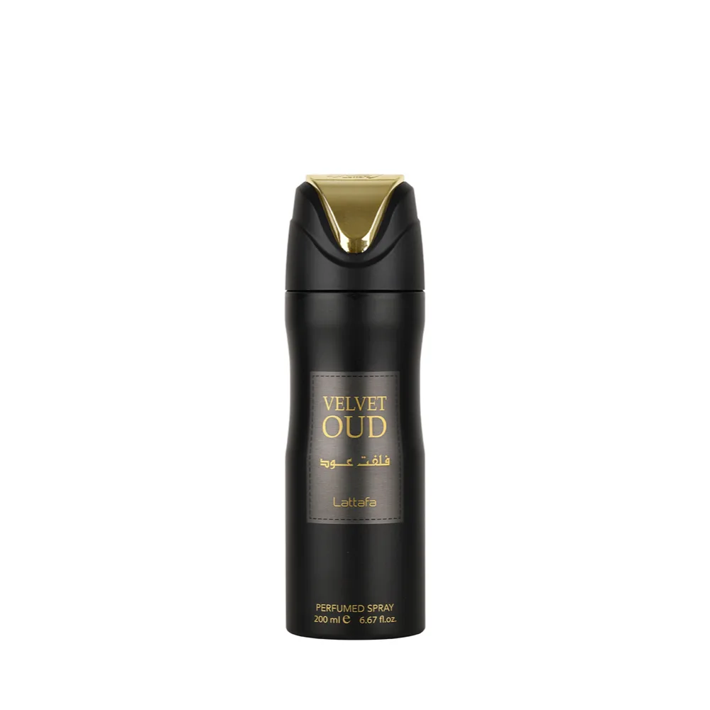 Lattafa Velvet Oud perfumed body spray 200ml