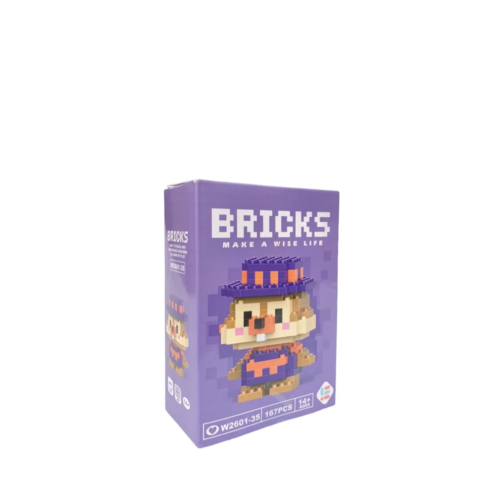 Bricks Mini Figure Chip 'n Dale Building Blocks