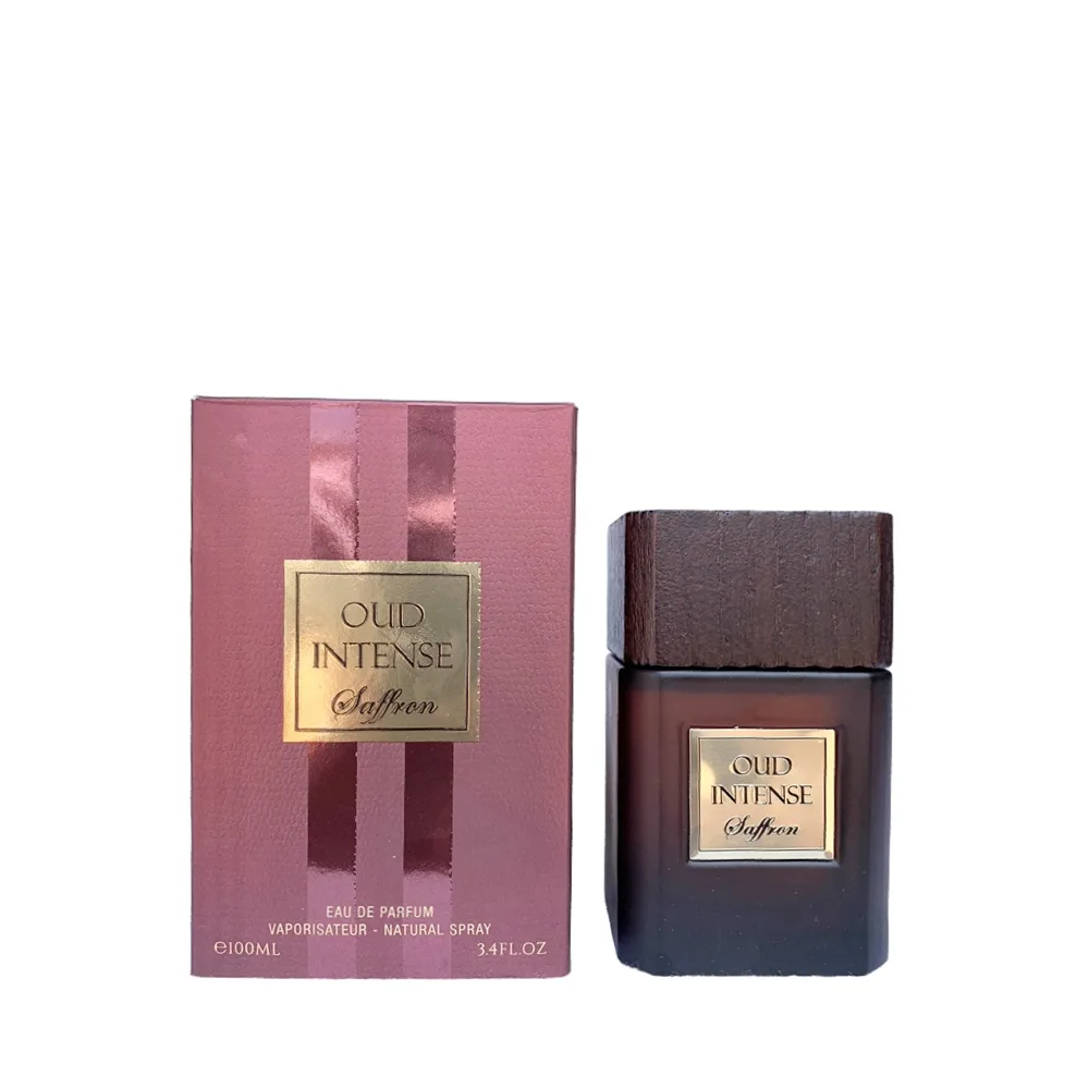 Fragrance World Oud Intense Saffron Eau De Parfum - Arabian Dubai Perfumes - Boss Bottled Oud Saffron by Hugo Boss