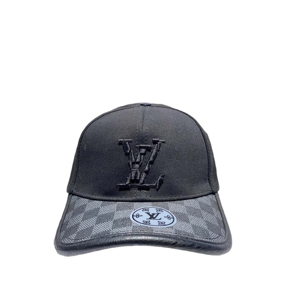 Louis Vuitton Damier Graphite & Black Tonal Cap
