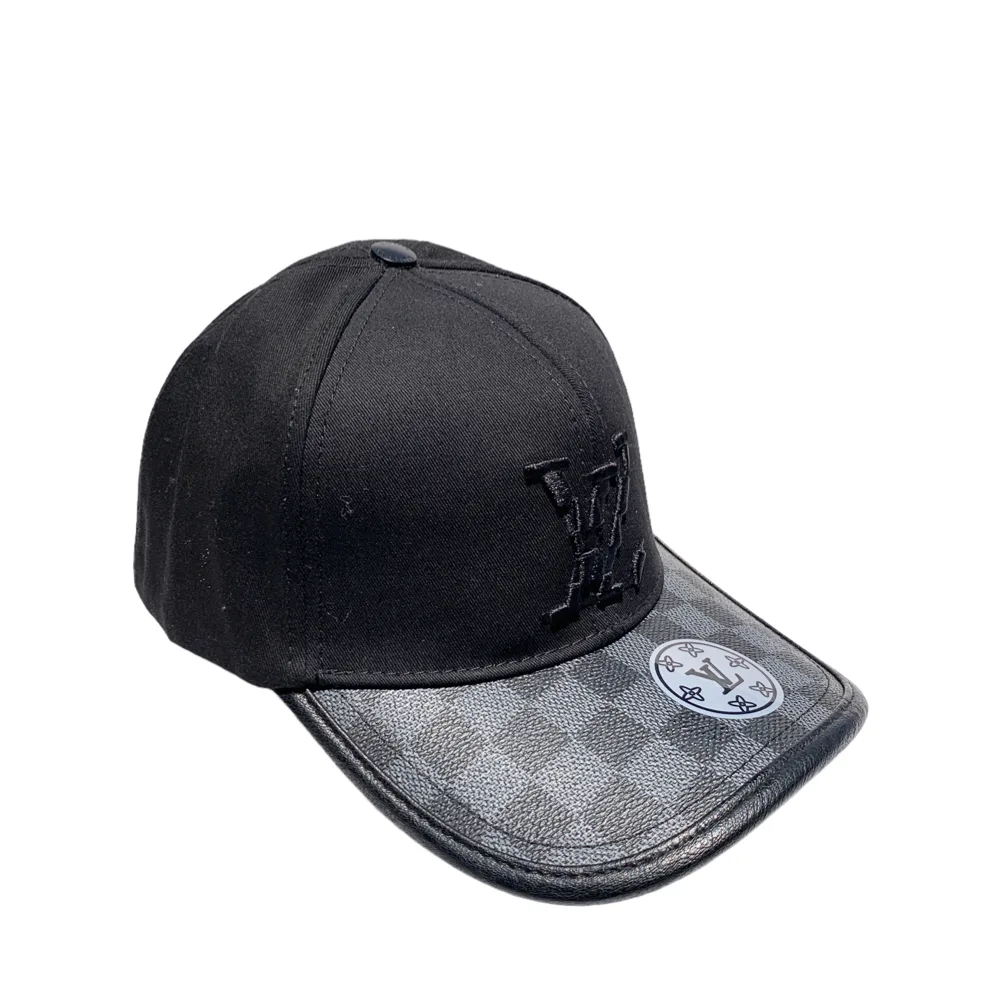 Louis Vuitton Damier Graphite & Black Tonal Cap