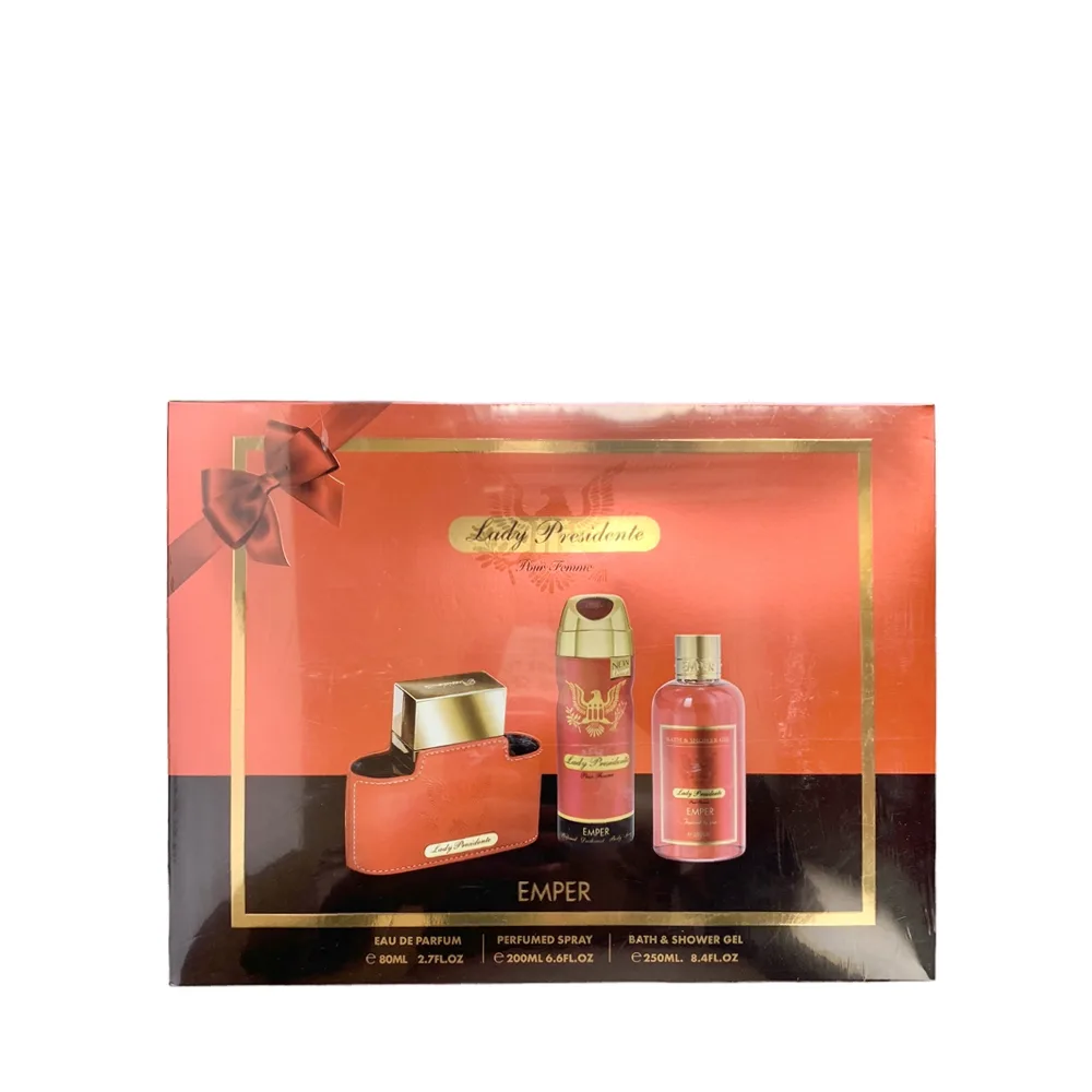 Emper Lady Presidente 3-in-1 Fragrance Gift Set